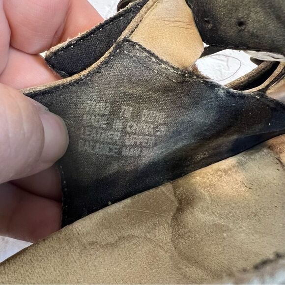 Clark Brown Leather Sandals size 7M - Picture 9 of 9